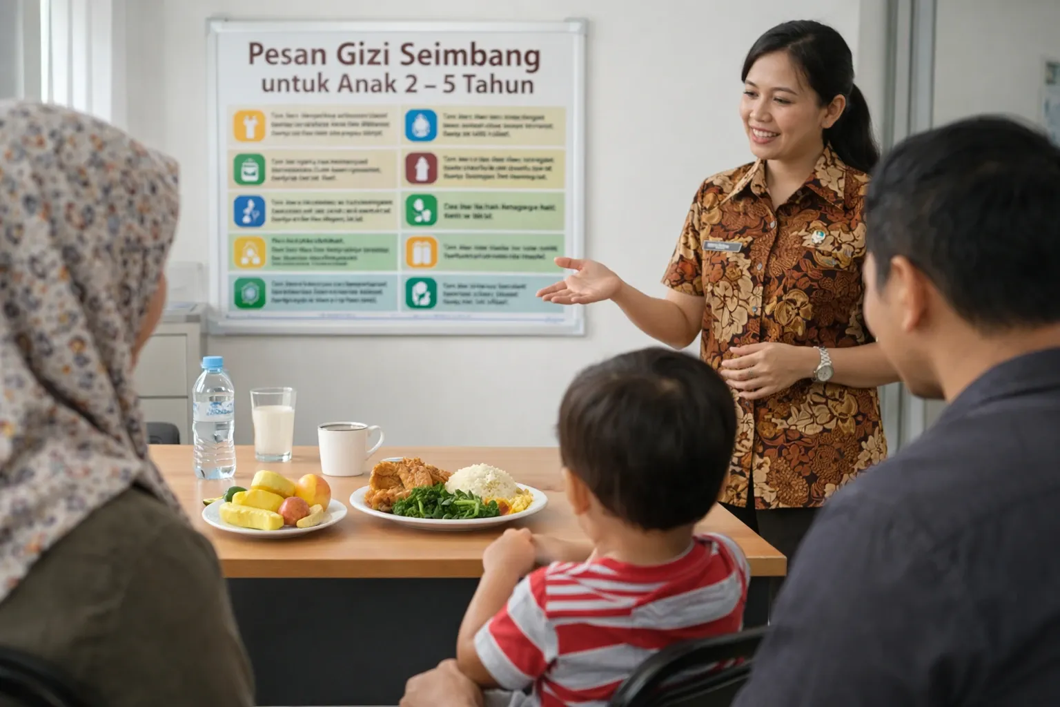 Pesan Gizi Seimbang untuk Anak Usia 2–5 Tahun